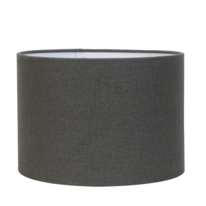 Livingo Cylinder - Dark Grey - 40x40x30 | Shades & Bases | Lamp Shades | The Elms