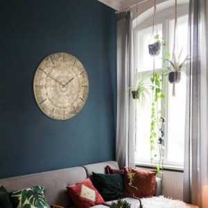Starburst Wall Clock - Gold - 20 inch | Decorative Accessories | Clocks | The Elms
