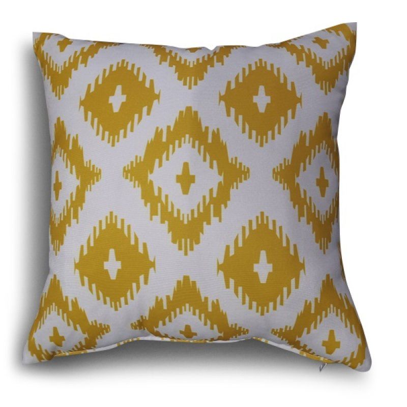 Ikat Diamonds Scatter Cushion | Outdoor Living | Outdoor Cushions | The Elms