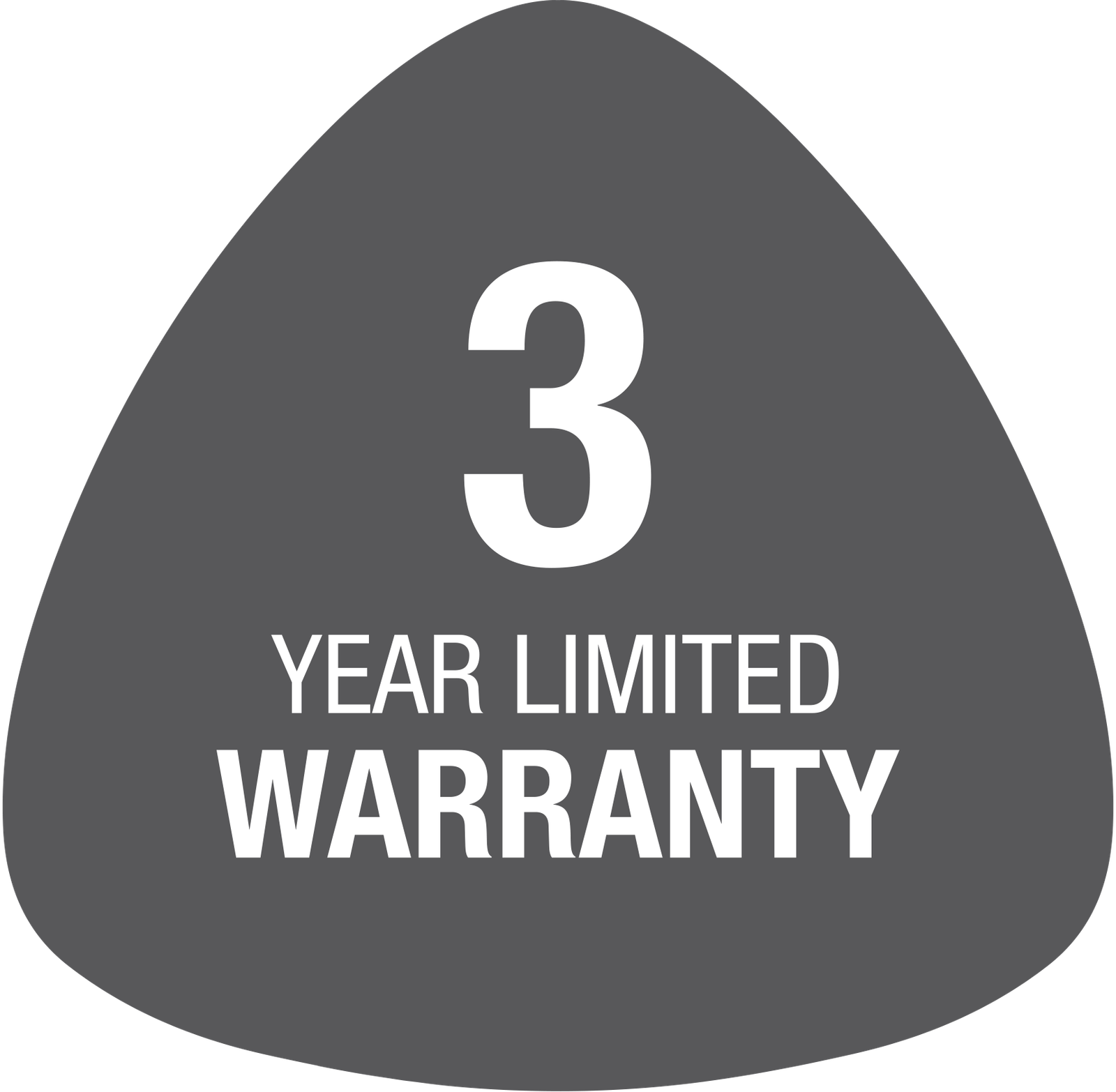 3 Year Warranty