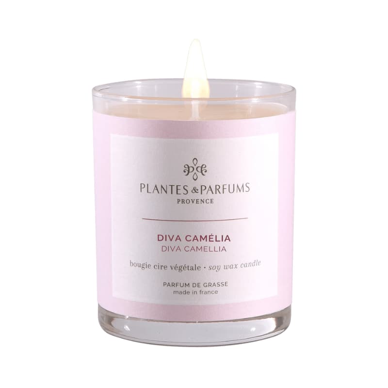 Plantes & Parfums Diva Camélia Candle | The Elms