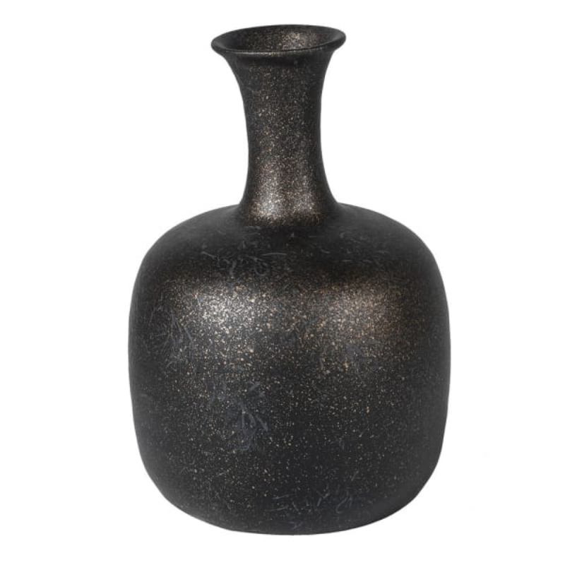 Ebony Bulbous Vase - Small | Faux Plants & Vases | Vases | The Elms