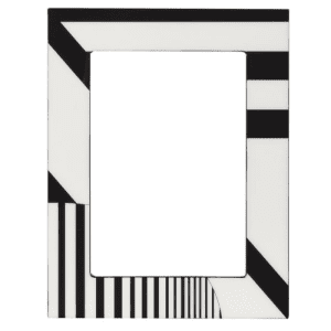 Monochrome Deco Photo Frame | The Elms