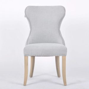 Guia Grey Button Back Dining Chair | Dining Chairs | Furniture | The Elms