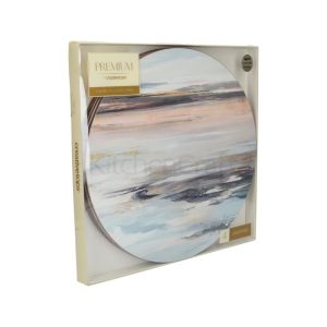 Tranquillity Pack Of 4 Round Placemats | Placemats | Kitchenware | The Elms