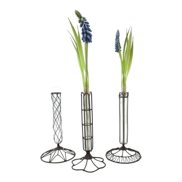 Wire Stem Vases - Set of 3 | Decorative Accessories | Vases | The Elms