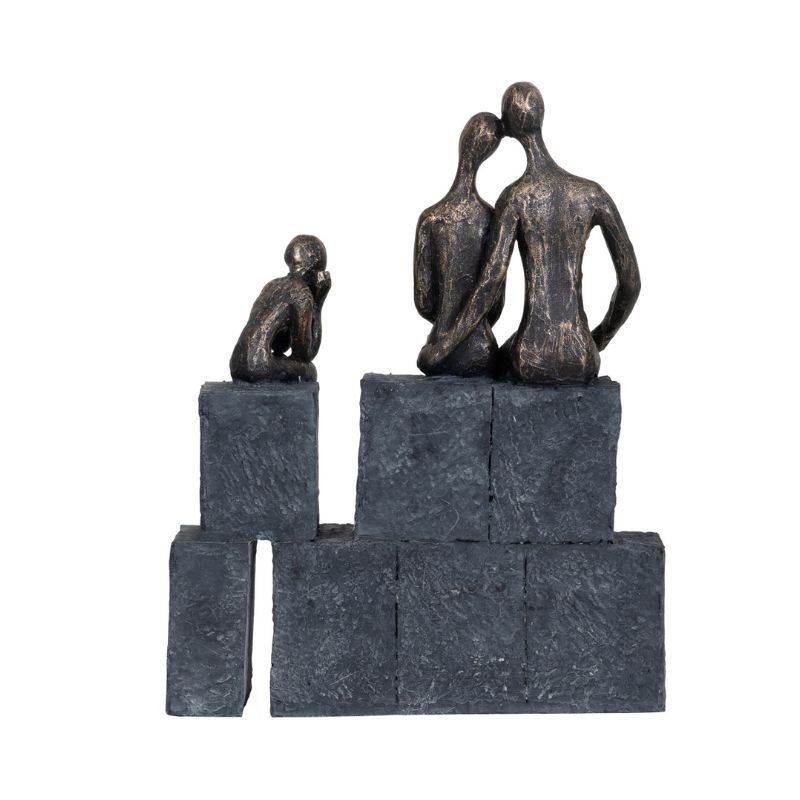 Bronze Blocks Family of Three | The Elms