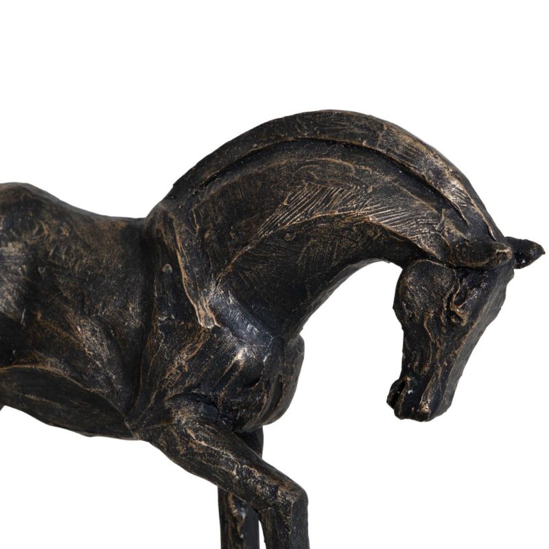 Cubist Horse Sculpture In Bronze | Sculptures & Ornaments | Sculptures | The Elms