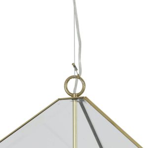 Xavi Hanging Lamp - Bronze & Glass | Ceiling Lights | Pendant Lamps | The Elms