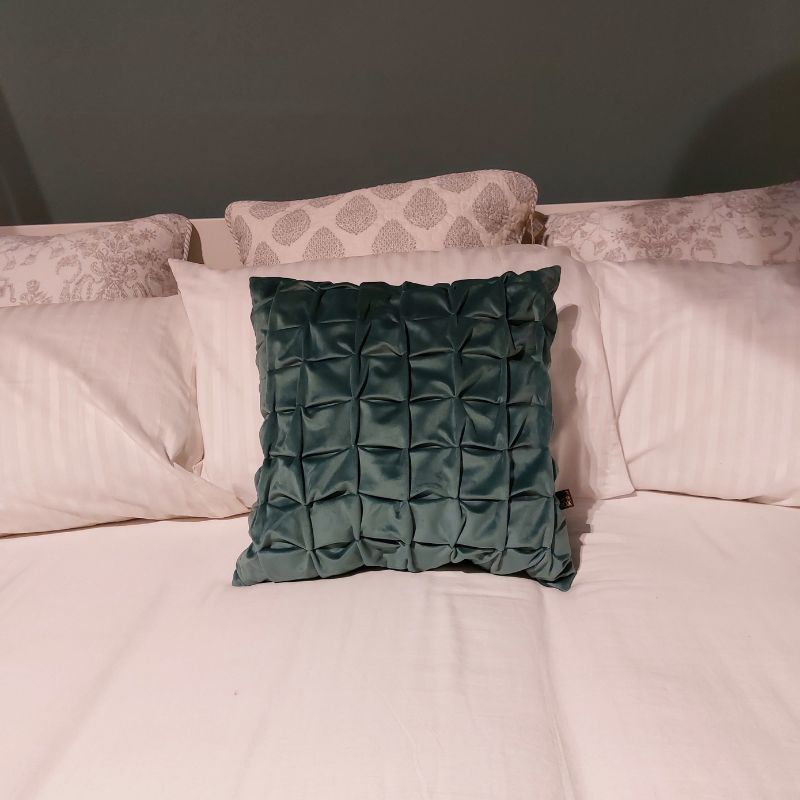 Origami Cushion - Sage | Soft Furnishings | Cushions | The Elms