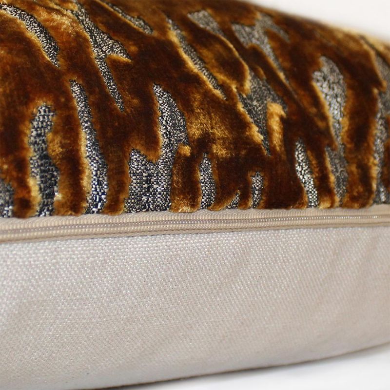 Tigris Cushion - Antique Gold | Soft Furnishings | Cushions | The Elms