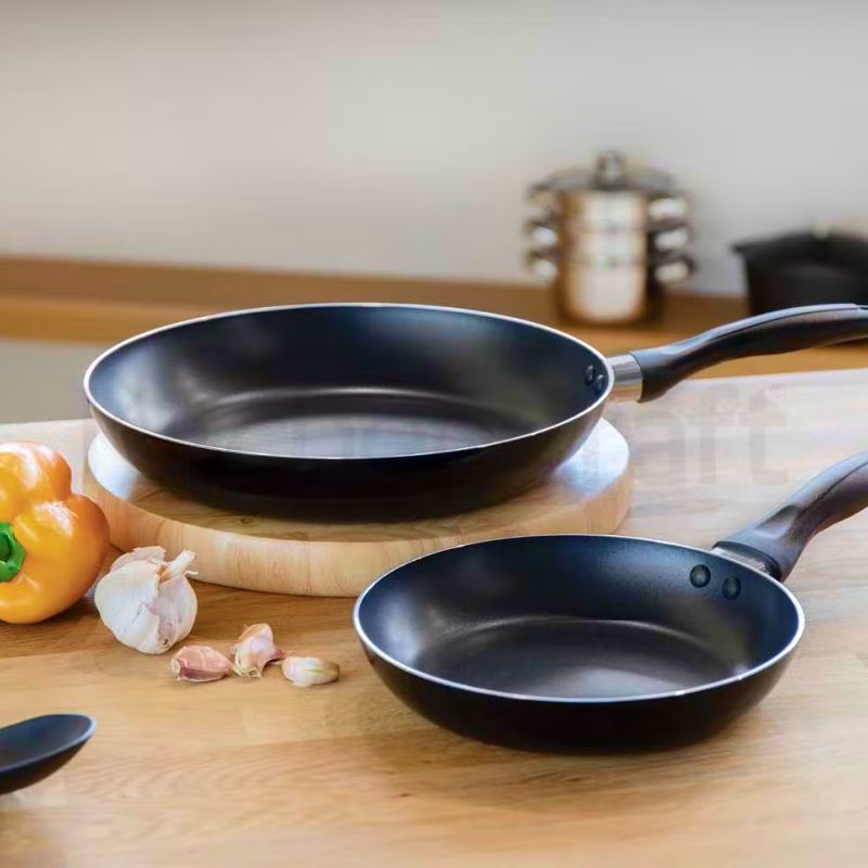 Non-Stick Induction Frying Pan Set - 28cm and 20cm Aluminium Frying Pans | Cookware | Pans | The Elms
