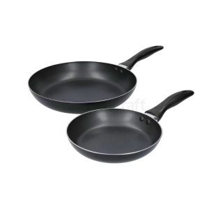 Non-Stick Induction Frying Pan Set - 28cm and 20cm Aluminium Frying Pans | Cookware | Pans | The Elms
