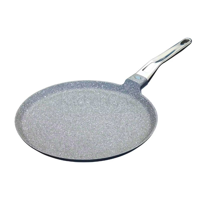 Cast Aluminium Crêpe Pan for Induction Hob - 28cm | Cookware | Pans | The Elms