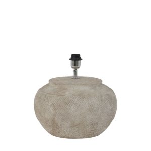 Vertas Lamp Base - Ceramics Cement - 36x34 | Lighting & Lamps | Lamp Bases | The Elms