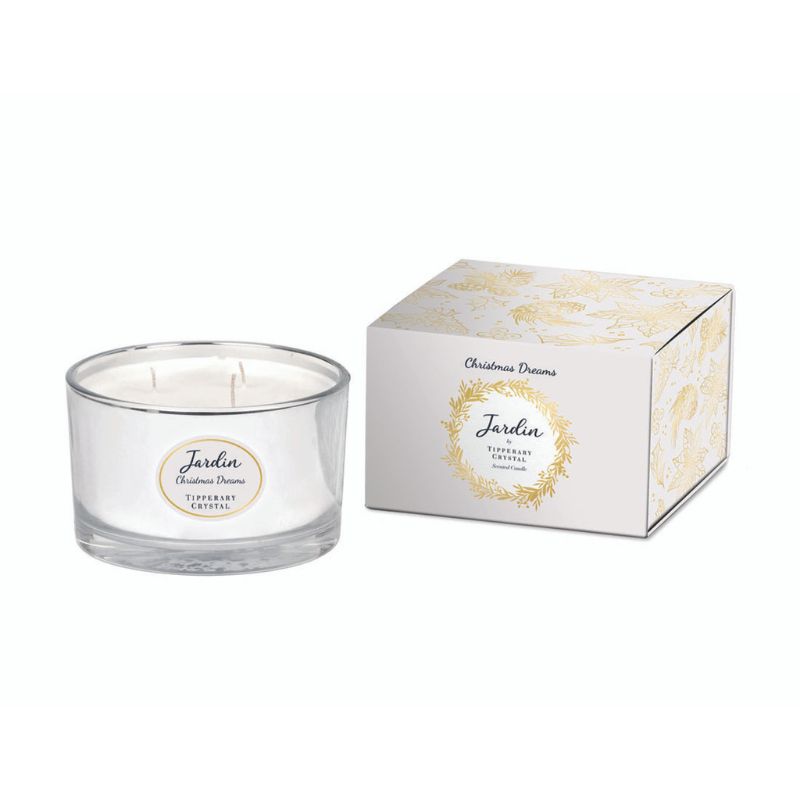 Jardin Collection 3 Wick Candle - Christmas Dreams | Christmas | Christmas Candle | The Elms