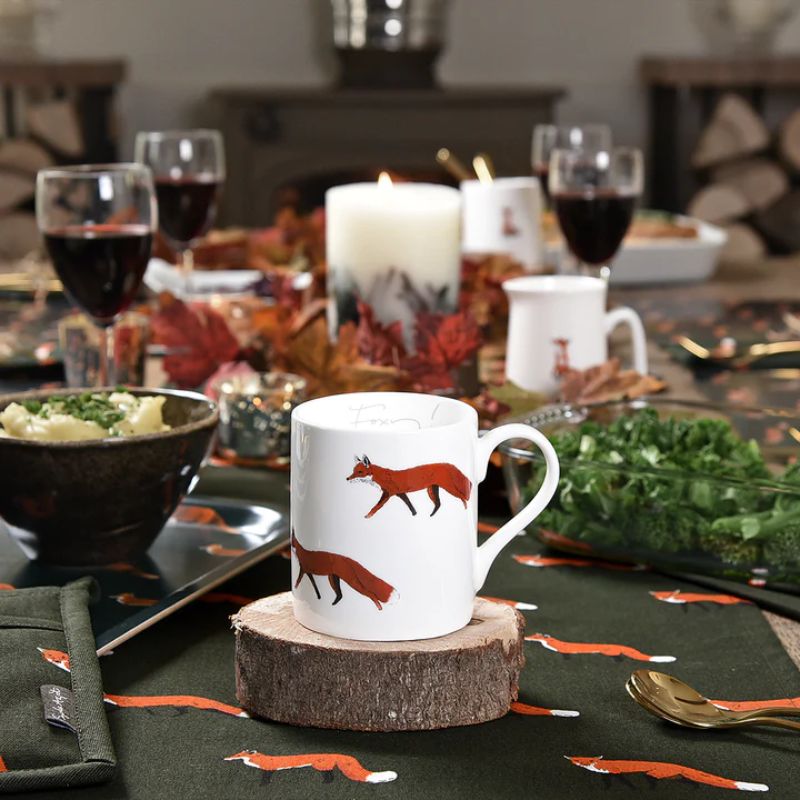 Mug - Foxes - Large | Cups | Kitchenware | The Elms