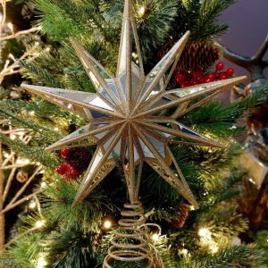 Christmas Tree Topper - Gold Star | Christmas | Christmas Tree Decorations | The Elms