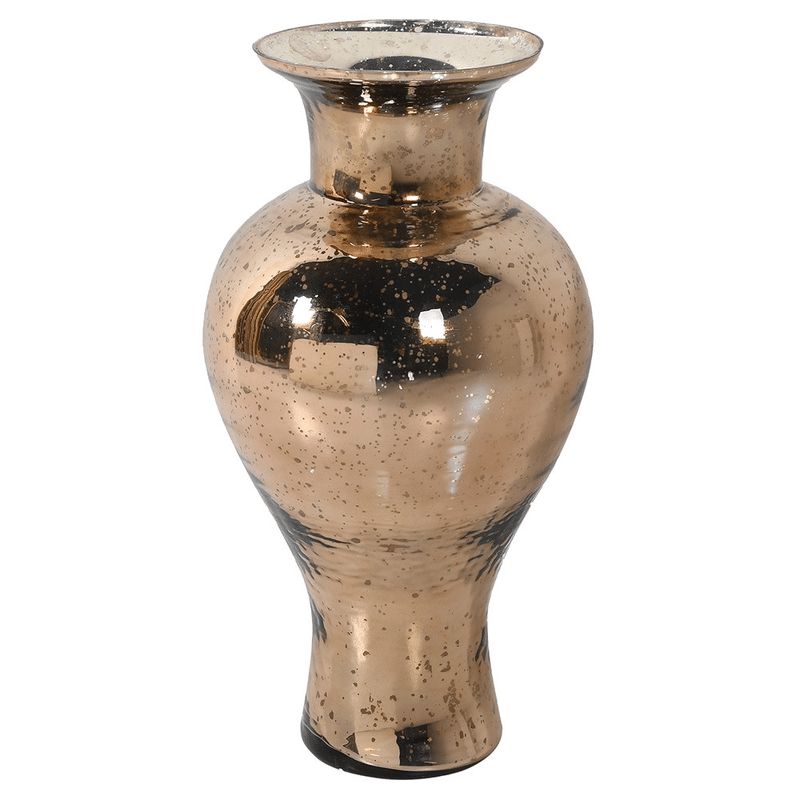 Tarnished Gold Vase | Decorative Accessories | Faux Plants & Vases | The Elms