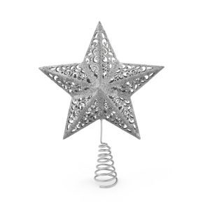 Christmas Tree Topper - Silver Star | Christmas | Christmas Tree Decorations | The Elms