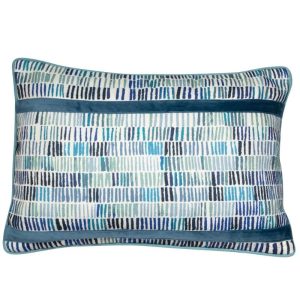 Harrison Cushion - Blue | Soft Furnishings | Cushions | The Elms