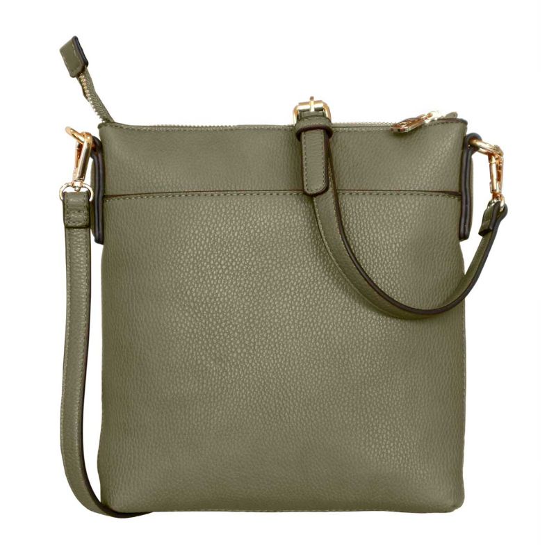 The Chelsea Cross Body Pouch - Olive | Accessories | Bags | The Elms