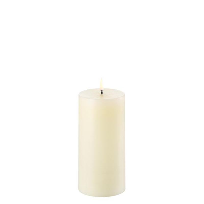 Pillar Candle - Ivory - 7.8cm x 15cm | Fragrances | Candles & Diffusers | The Elms