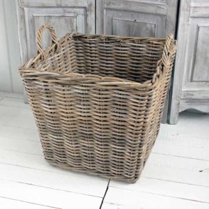 Kubu Basket - Square - Medium | Boxes & Baskets | Baskets | The Elms