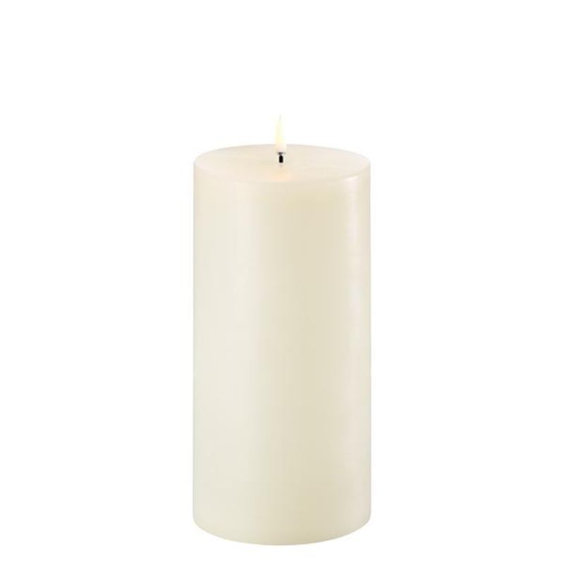 Pillar Candle - Ivory - 10.1cm x 20cm | Fragrances | Candles & Diffusers | The Elms