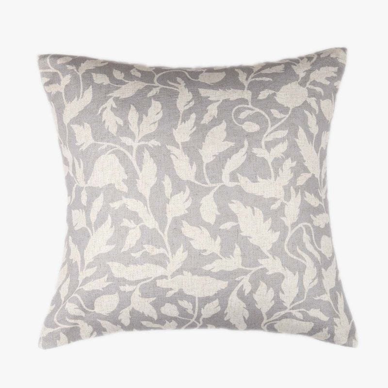 Woodbine Cushion - Light Grey | Soft Furnishings | Cushions | The Elms
