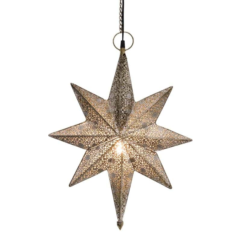 Vire Lamp Star - Warm White - Plug In | Christmas | Christmas Lights | The Elms