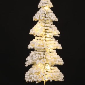 LED Snowy Needle Tree - Warm White - Battery Operated | Christmas | Christmas Lights | The Elms