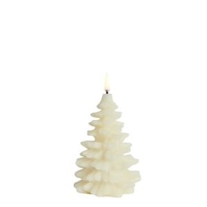 LED Christmas Tree Candle - Ivory - 11cm x 18cm | Fragrances | Candles & Diffusers | The Elms