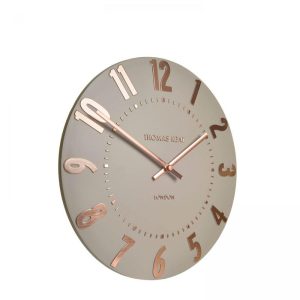 Mulberry Wall Clock - Rose Gold - 12 inch | Decorative Accessories | Clocks | The Elms