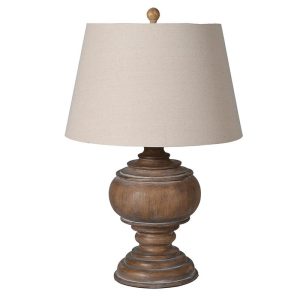 Berma Turned Table Lamp – 60cm | Lighting & Lamps | Lamp Bases | The Elms