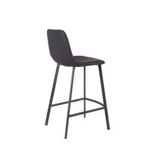 Bari Vintage Counter Stool - Black - 65cm | Dining Room | Barstools | The Elms