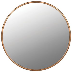 Large Round Gold Frame Mirror - 120cm | Decorative Accessories | Mirrors | The Elms